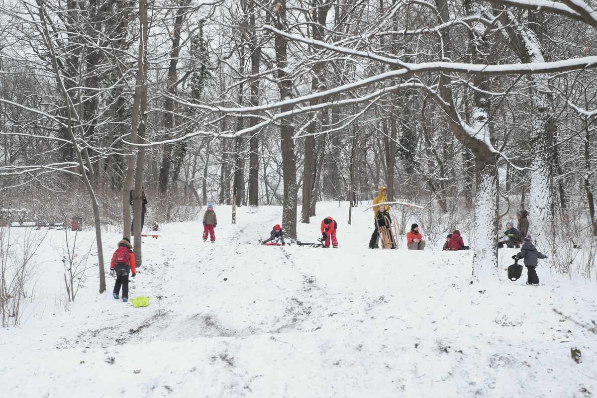 Schneespaziergang