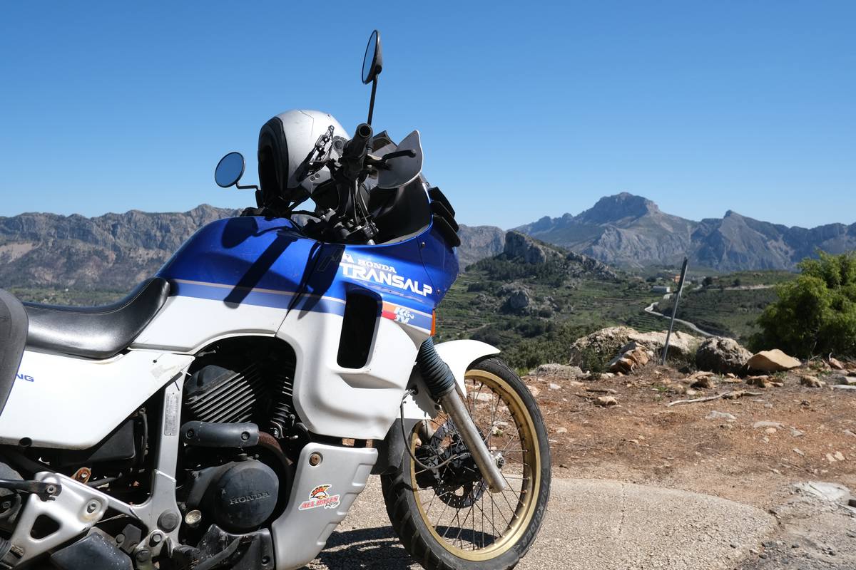 Moped Ausflug